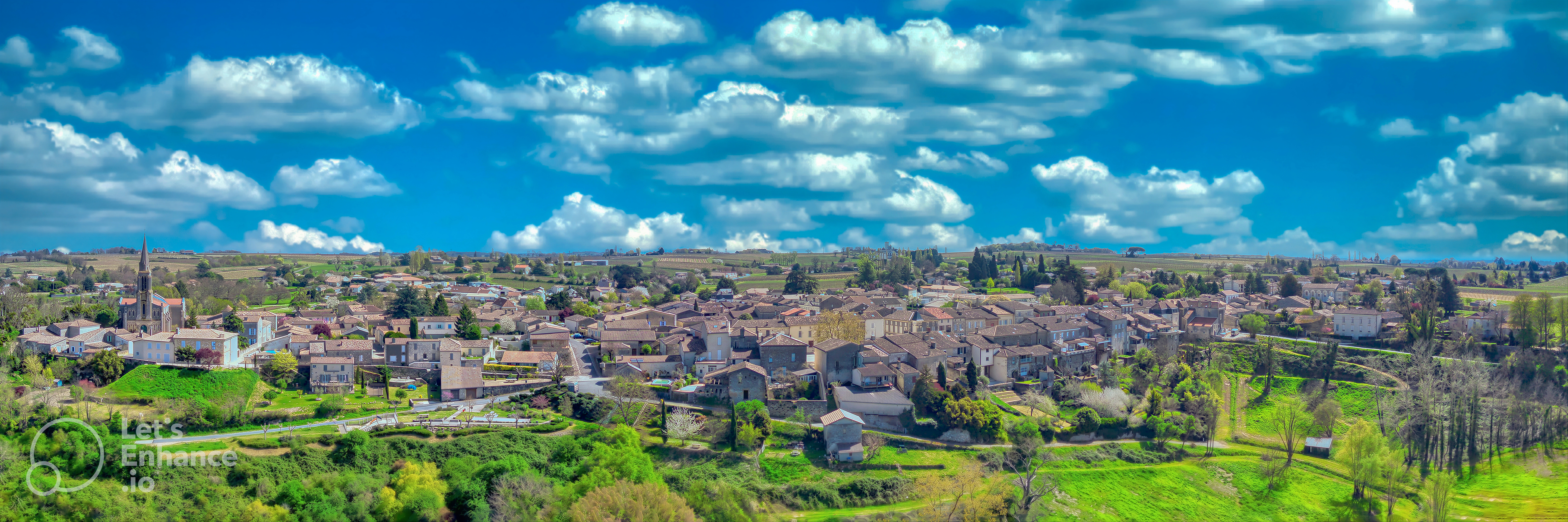 Gensac - Panoramic View 2